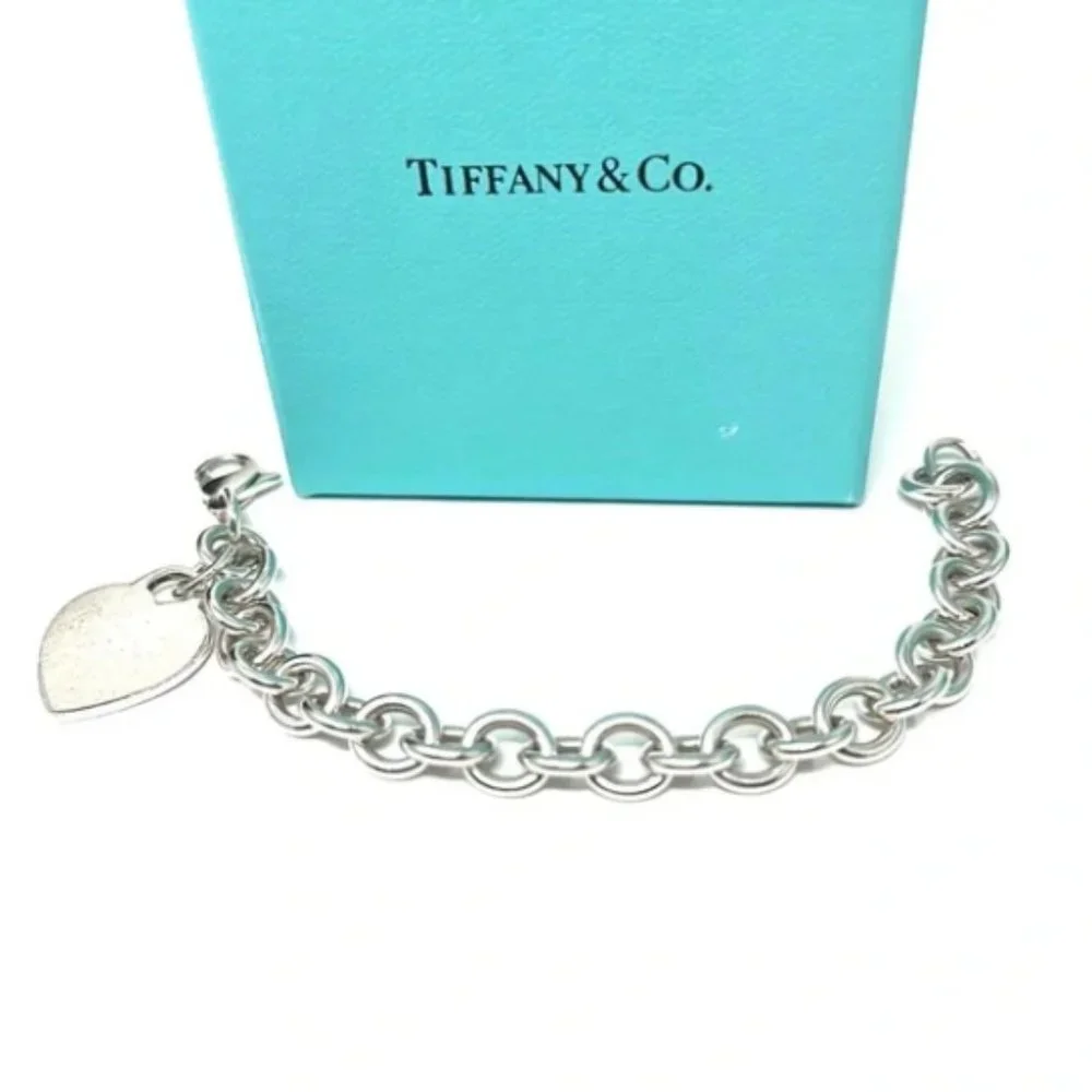 Tiffany & Co. Round Tag Bracelet - 7 1/2” Price firm - Picture 4 of 4